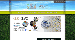 Desktop Screenshot of cendrier-de-poche.com